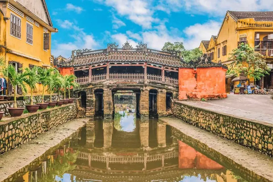 The Japanese Covered Bridge in Hoi An